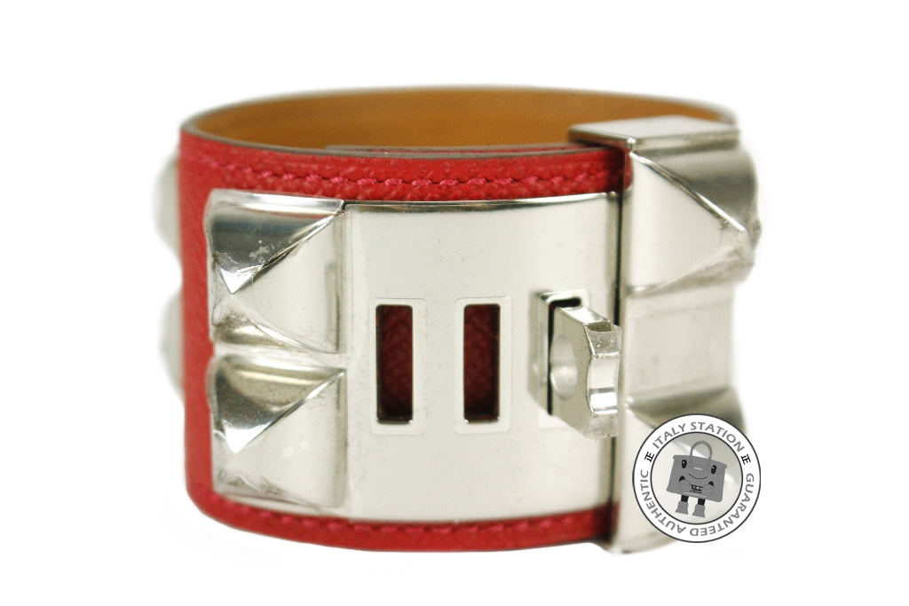 HERMES Hermes Collier DE Chien Cuff Cdc Casaque / CKQ5 Epsom Small Bra | Italystation.com - Shop Now at italystation.com
