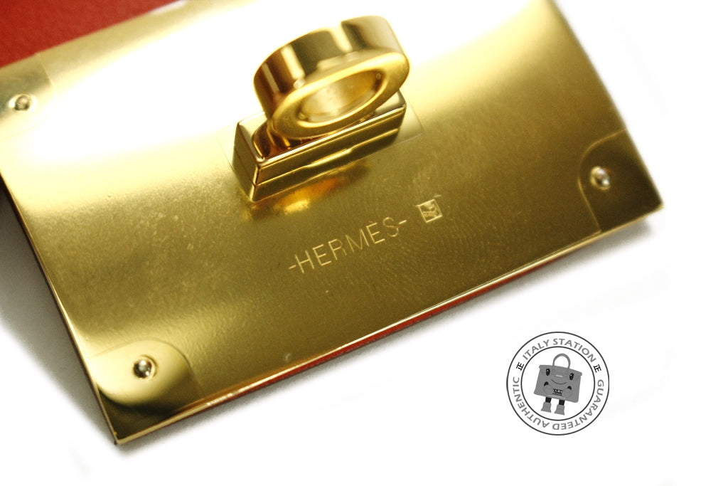 HERMES Hermes Extreme Capucine / CC9T Swift S Bracelet Ghw | Italystation.com - Shop Now at italystation.com