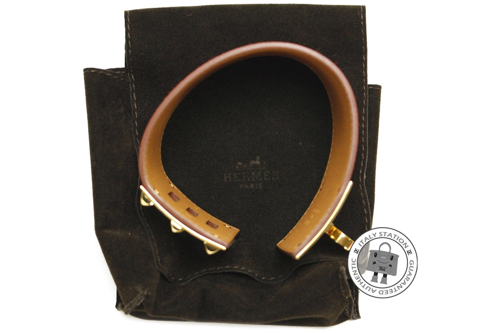 HERMES Hermes Extreme Capucine / CC9T Swift S Bracelet Ghw | Italystation.com - Shop Now at italystation.com