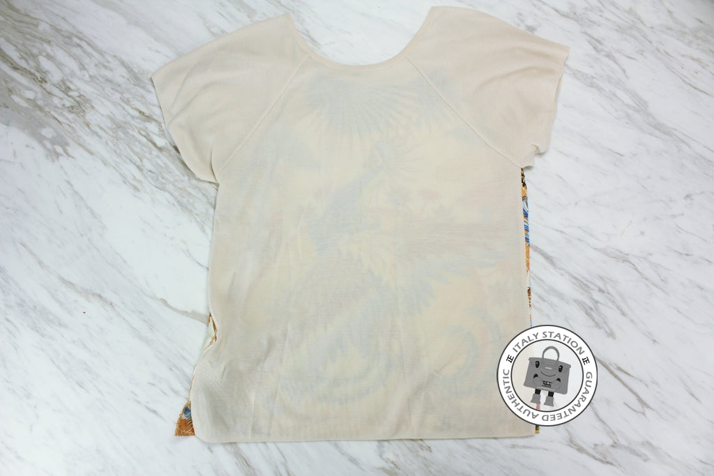 HERMES Hermes 422805DQ Top Twillaine Carre Mythiques Phoenix Twill Ble | Italystation.com - Shop Now at italystation.com