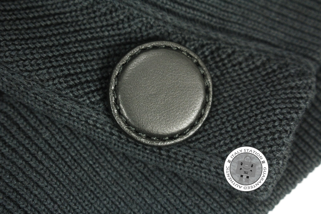 HERMES Hermes 422712D4 Maille Cotton Silk Cardigan Manches Courtes Ble | Italystation.com - Shop Now at italystation.com