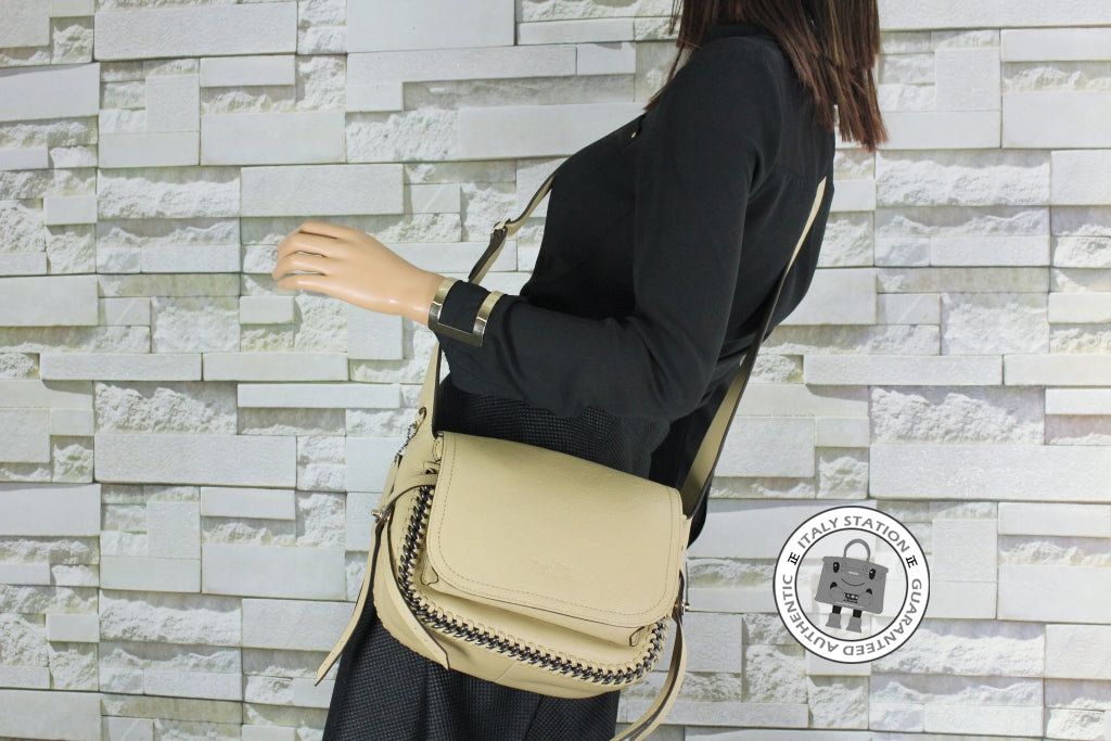 COACH Coach 34397 Mini Dakotah Crossbody IN Whiplash Leather Nude Leat | Italystation.com - Shop Now at italystation.com