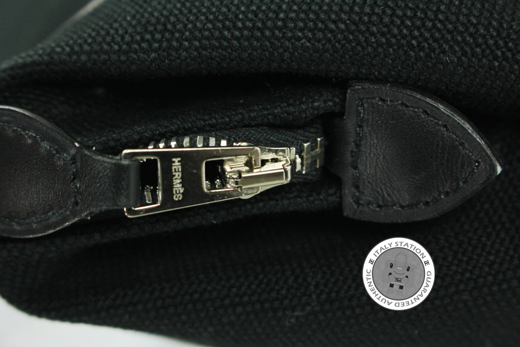 HERMES Hermes Bombay Black / CK89 Canvas Mini Clutch Phw | Italystation.com - Shop Now at italystation.com