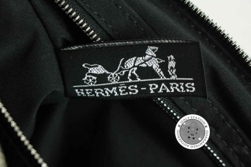 HERMES Hermes Bombay Black / CK89 Canvas Mini Clutch Phw | Italystation.com - Shop Now at italystation.com