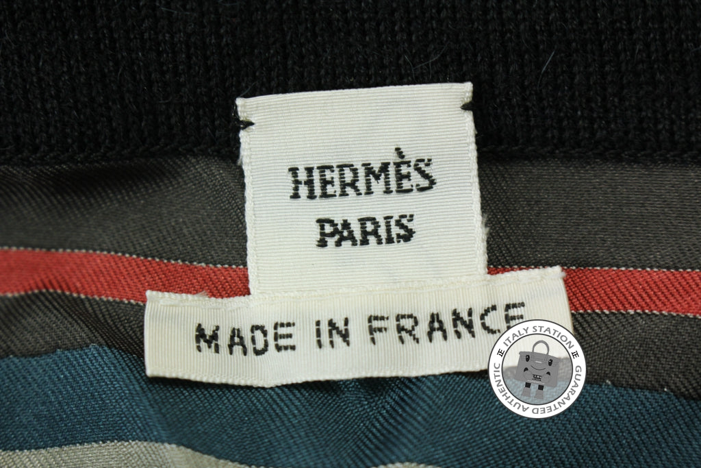 HERMES Hermes W/belt Black Silk 36 Dresses | Italystation.com - Shop Now at italystation.com
