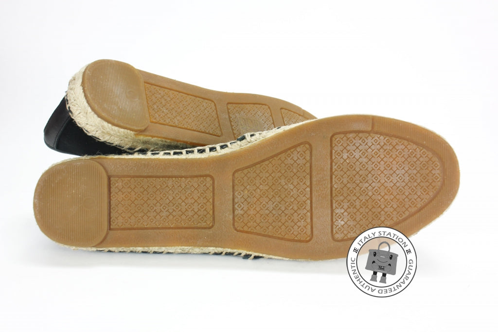 TORY BURCH Tory Burch 22158551 Kirby Suede Mini Studs Black 7.5 Shoes | Italystation.com - Shop Now at italystation.com