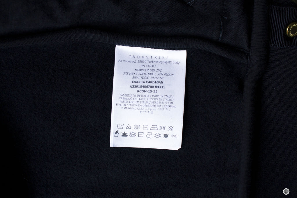 MONCLER Moncler 84067/00-80331 Zipped Cotton Jacket Blue / 778 S Jacke | Italystation.com - Shop Now at italystation.com