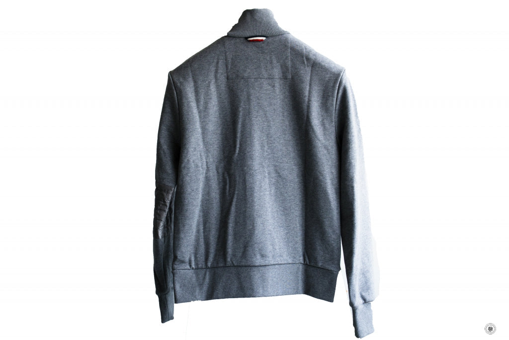 MONCLER Moncler 84067/00-80331 Zipped Cotton Jacket Grey / 983 M Jacke | Italystation.com - Shop Now at italystation.com