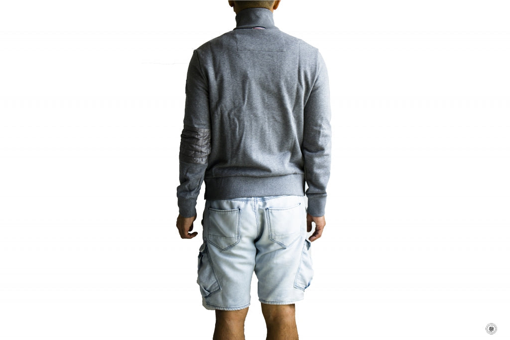MONCLER Moncler 84067/00-80331 Zipped Cotton Jacket Grey / 983 M Jacke | Italystation.com - Shop Now at italystation.com