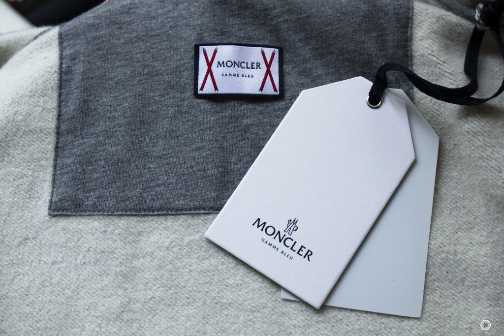 MONCLER Moncler 84067/00-80331 Zipped Cotton Jacket Grey / 983 M Jacke | Italystation.com - Shop Now at italystation.com