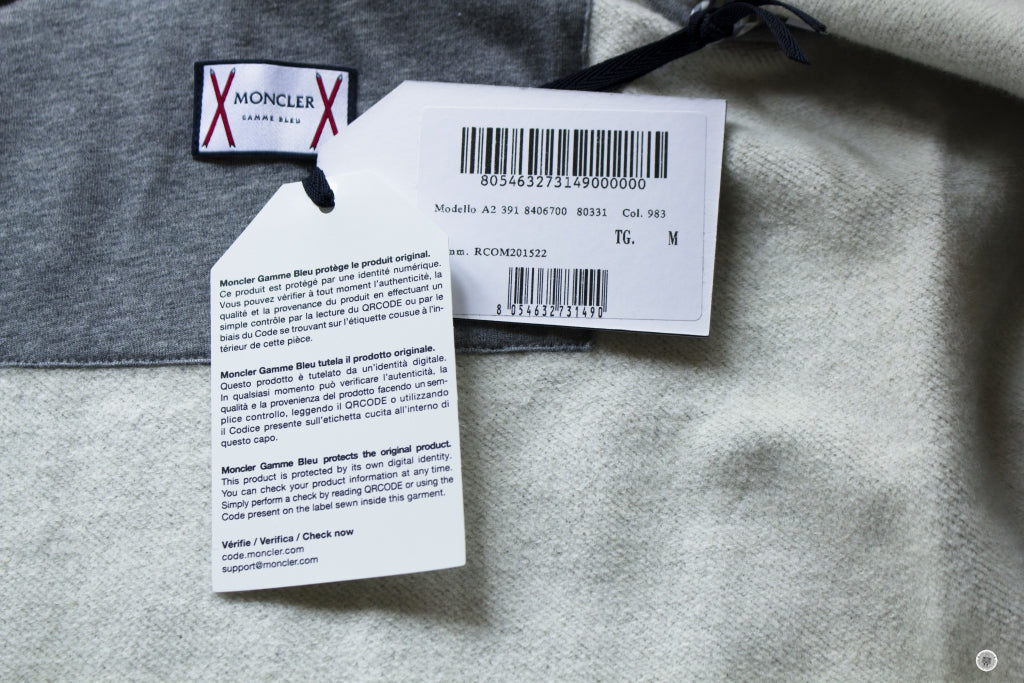 MONCLER Moncler 84067/00-80331 Zipped Cotton Jacket Grey / 983 M Jacke | Italystation.com - Shop Now at italystation.com