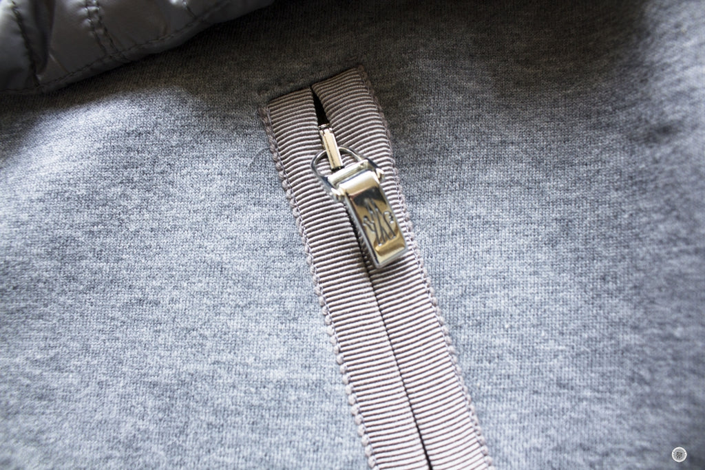 MONCLER Moncler 84067/00-80331 Zipped Cotton Jacket Grey / 983 M Jacke | Italystation.com - Shop Now at italystation.com