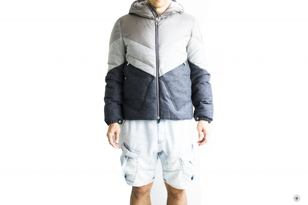 MONCLER Moncler 41365-80-69836 3 Colours Blouson Down Jacket Grey / 91 | Italystation.com - Shop Now at italystation.com