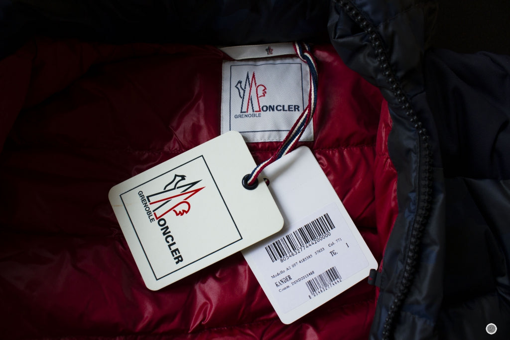 MONCLER Moncler 41853-57623 Kander Nylon Camo Down Ski Jacket Blue Cam | Italystation.com - Shop Now at italystation.com