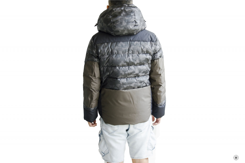 MONCLER Moncler 41853-57623 Kander Nylon Camo Down Jacket Green Camo / | Italystation.com - Shop Now at italystation.com