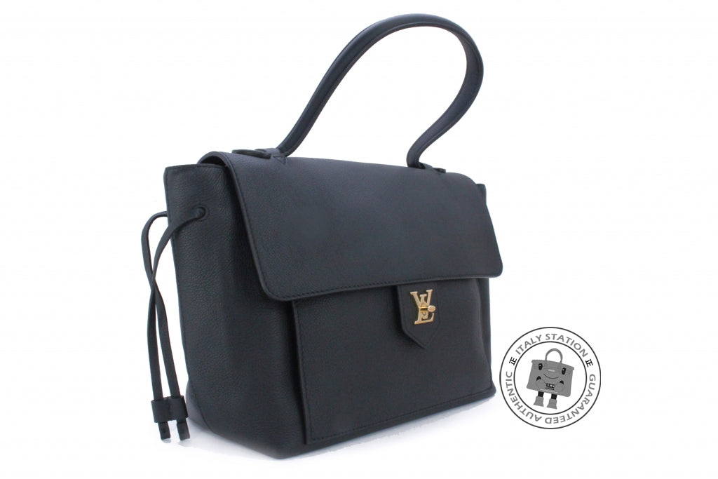 LOUIS VUITTON Louis Vuitton M54008 Fine-grained Calfskin Lockme Noir C | Italystation.com - Shop Now at italystation.com