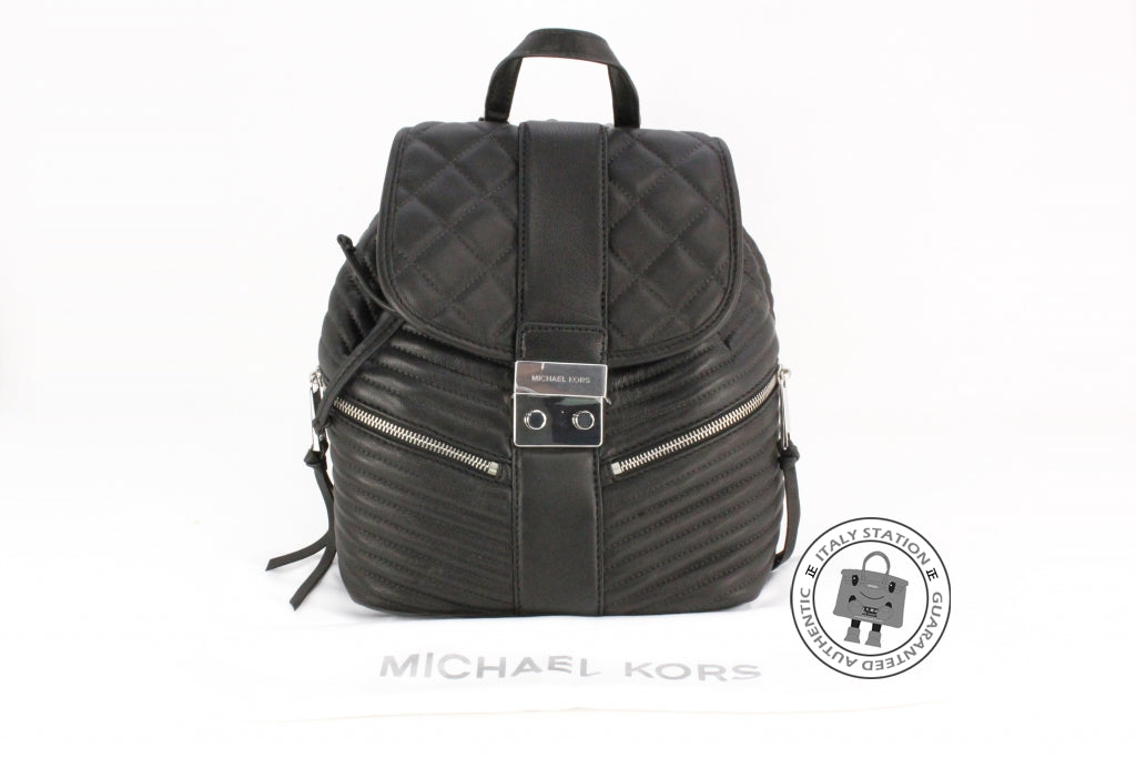 MICHAEL KORS Michael Kors 30H5SEXB1L Small Backpack Leather Black / 00 | Italystation.com - Shop Now at italystation.com