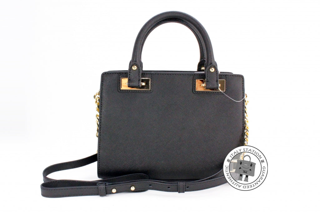 MICHAEL KORS Michael Kors 30H5GQNS1L Quinn Small Saffiano Leather Satc | Italystation.com - Shop Now at italystation.com