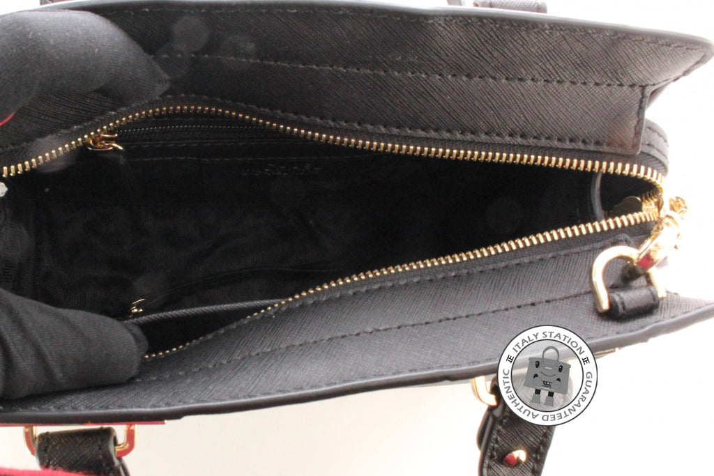 MICHAEL KORS Michael Kors 30H5GQNS1L Quinn Small Saffiano Leather Satc | Italystation.com - Shop Now at italystation.com