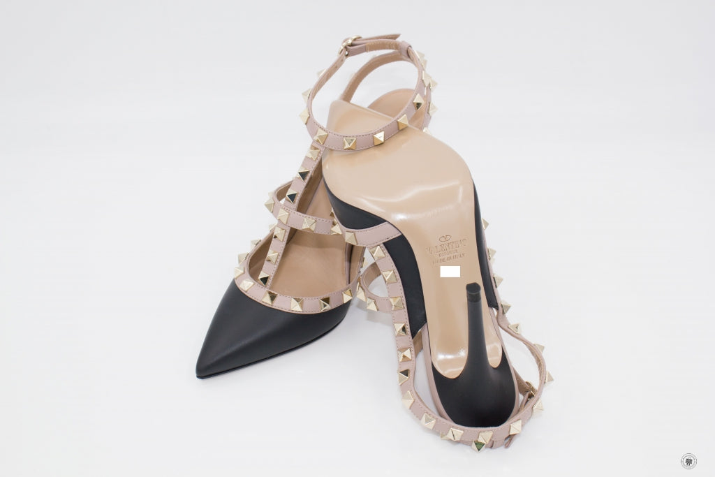 VALENTINO Valentino MW2S0393VOD Rockstud Ankle Strap 100MM / 4" N91 /  | Italystation.com - Shop Now at italystation.com
