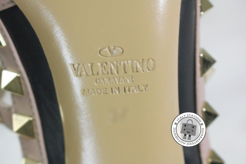 VALENTINO Valentino MW2S0393VOD Rockstud Ankle Strap 100MM / 4" N91 /  | Italystation.com - Shop Now at italystation.com