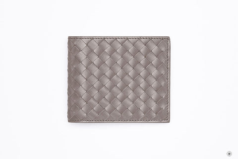 BOTTEGA VENETA Bottega Veneta 113993 V4651 Intrecciato Steel New / 290 | Italystation.com - Shop Now at italystation.com