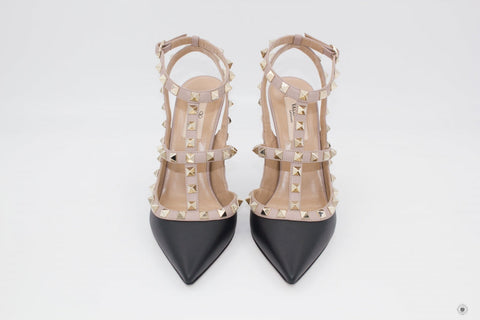 VALENTINO Valentino NW2S0393VOD Rockstud Ankle Strap 100MM / 4" N91 /  | Italystation.com - Shop Now at italystation.com