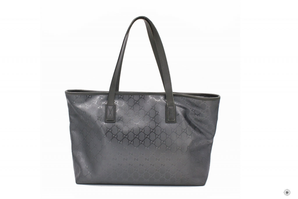 GUCCI Gucci 211137 FU49N Medium Tote Grey GG Imprime Medium Tote Bag S | Italystation.com - Shop Now at italystation.com