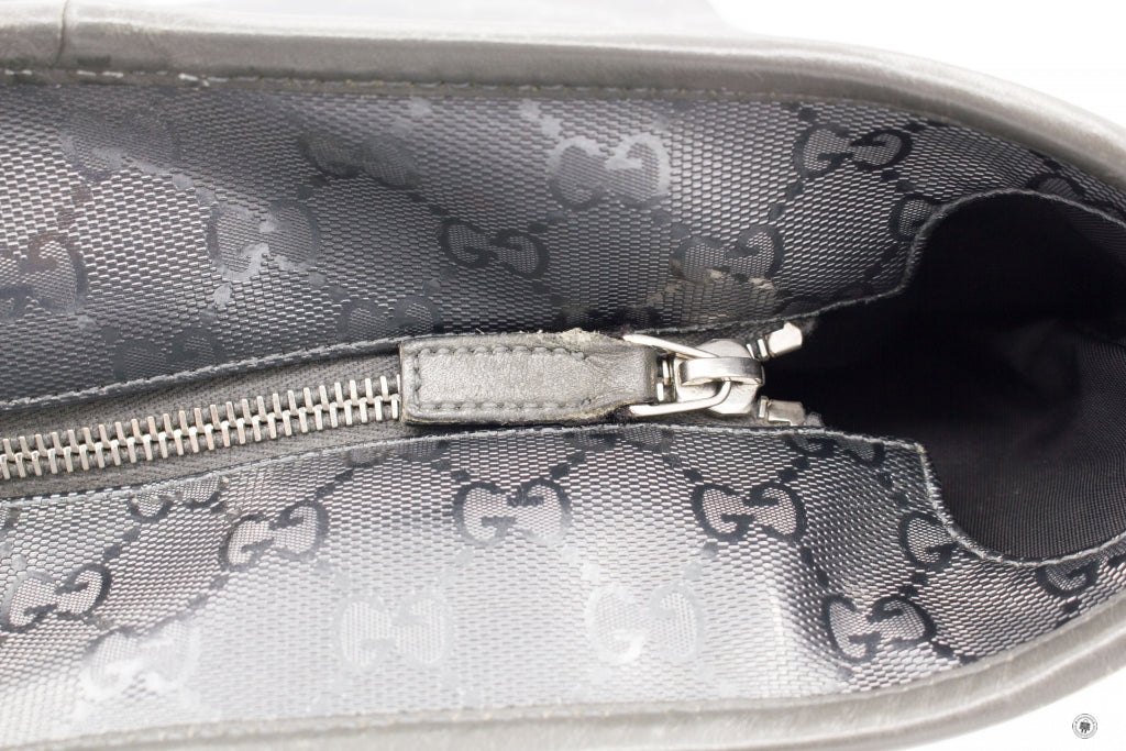 GUCCI Gucci 211137 FU49N Medium Tote Grey GG Imprime Medium Tote Bag S | Italystation.com - Shop Now at italystation.com