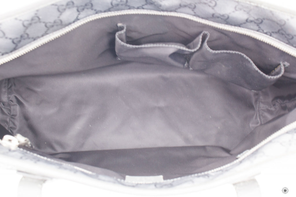 GUCCI Gucci 211137 FU49N Medium Tote Grey GG Imprime Medium Tote Bag S | Italystation.com - Shop Now at italystation.com