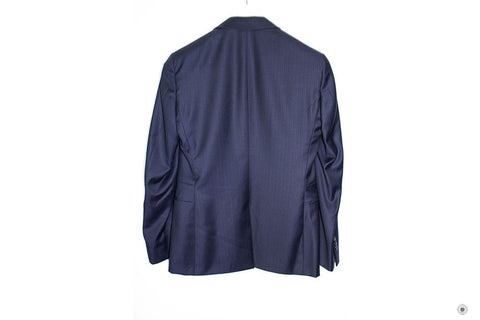 Hermes H744530H9 Decouple 2 Boutons Rayres Armurees  Marine 46 Suits