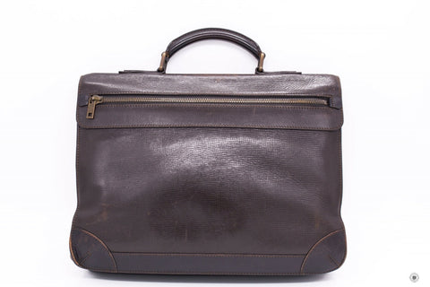 Louis Vuitton Moskova Briefcase Brown Calfskin Briefcases Ghw