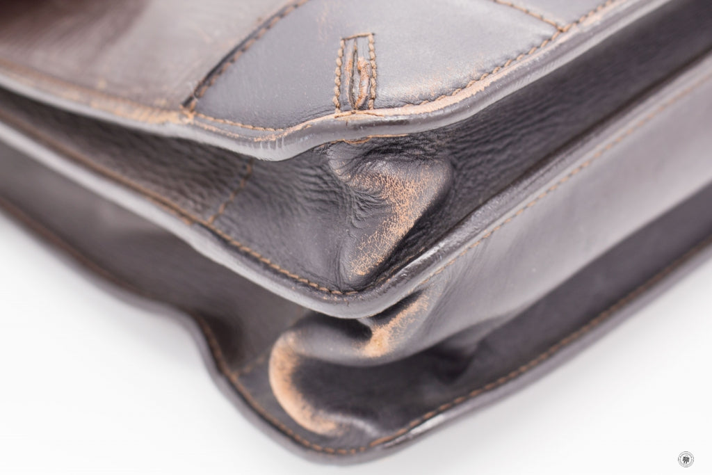 LOUIS VUITTON Louis Vuitton Moskova Briefcase Brown Calfskin Briefcase | Italystation.com - Shop Now at italystation.com
