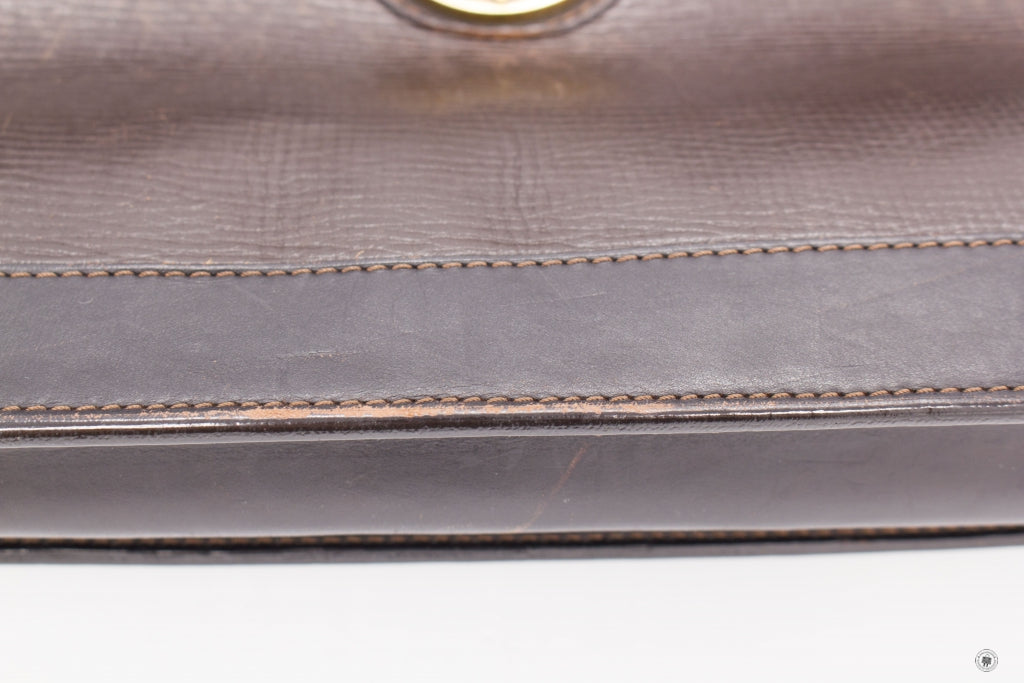 LOUIS VUITTON Louis Vuitton Moskova Briefcase Brown Calfskin Briefcase | Italystation.com - Shop Now at italystation.com