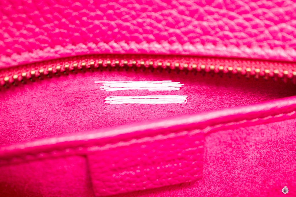 CELINE Celine 18924 3DRU Nano Luggage Pink Calfskin Nano Shoulder Bags | Italystation.com - Shop Now at italystation.com