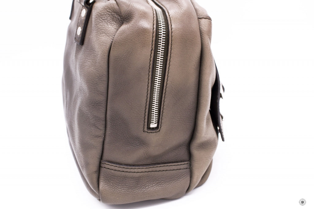 SAINT LAURENT Saint Laurent 227747 Rivegauche  Grey Leather Shoulder B | Italystation.com - Shop Now at italystation.com