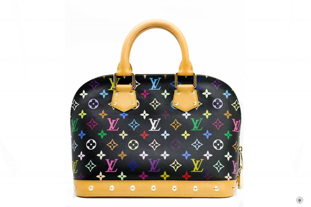 LOUIS VUITTON Louis Vuitton Black Monogram Multicolor Alma  Black Mono | Italystation.com - Shop Now at italystation.com