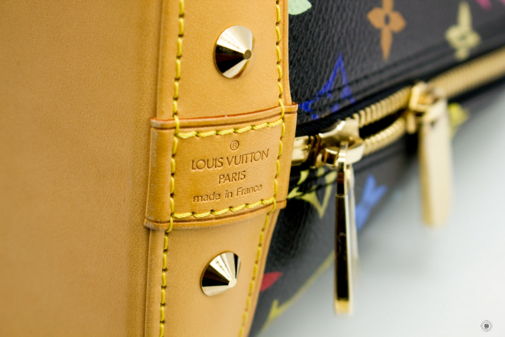 LOUIS VUITTON Louis Vuitton Black Monogram Multicolor Alma  Black Mono | Italystation.com - Shop Now at italystation.com