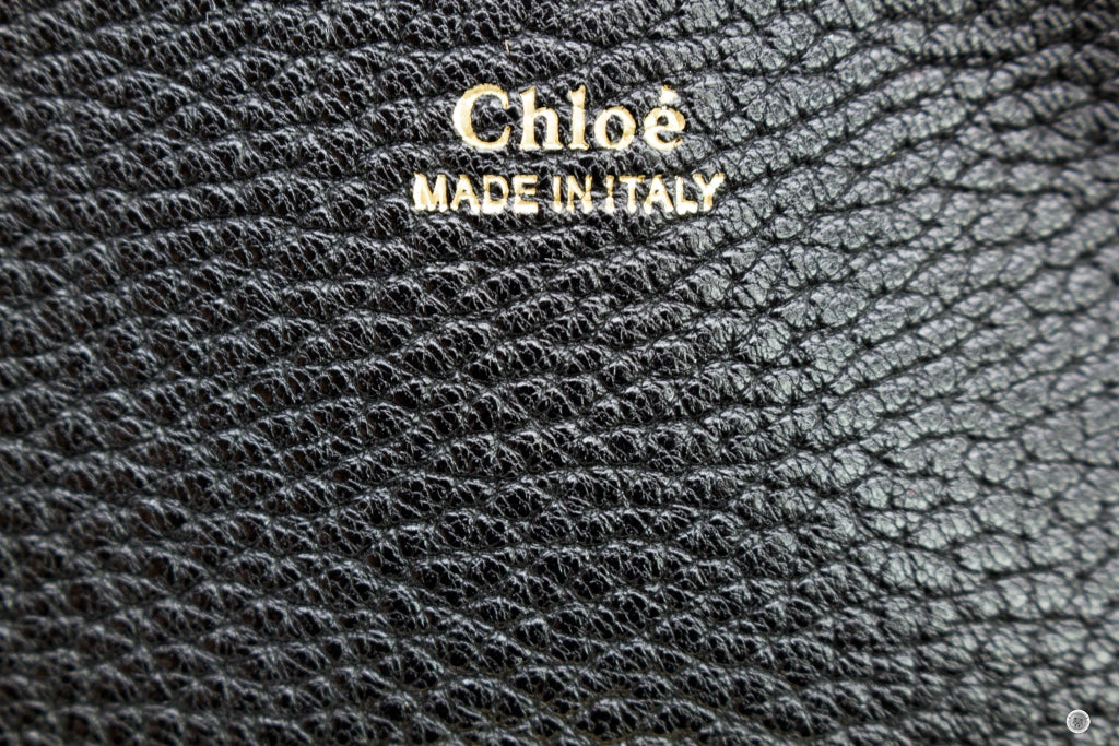 CHLOE Chloe 3S1031944 Drew  Black Calfskin Small Shoulder Bags Ghw | Italystation.com - Shop Now at italystation.com