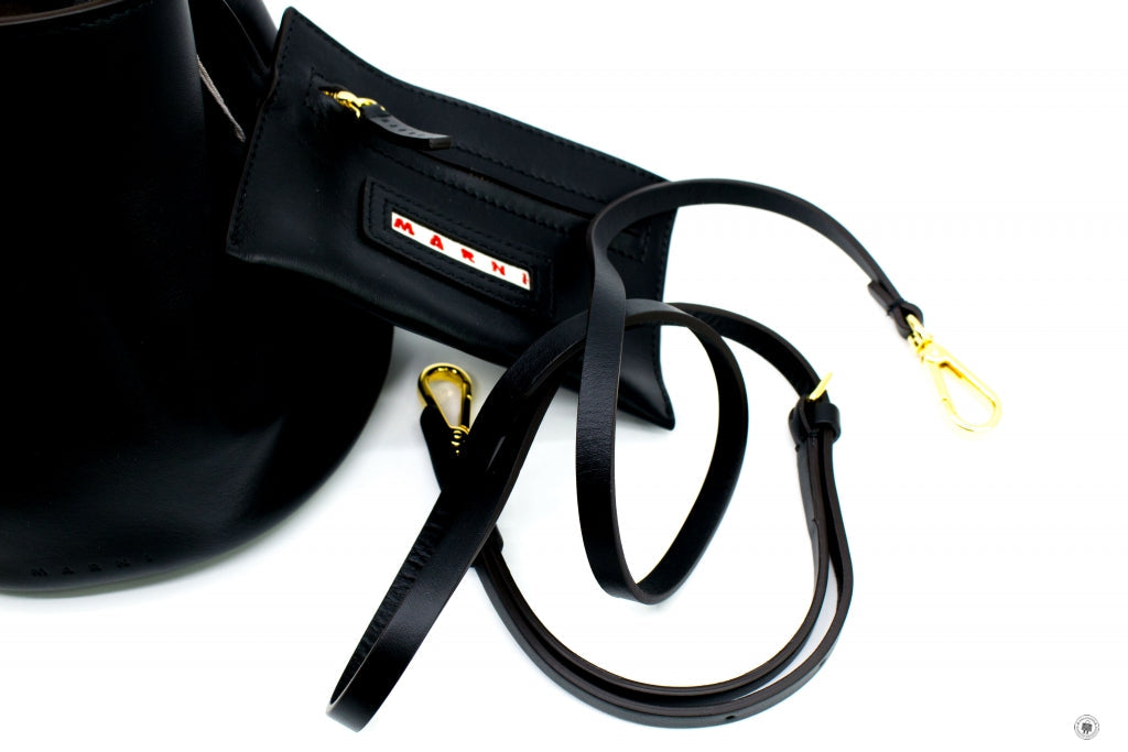 MARNI Marni SCMPU09N01LV58900 Pannier Handle IN Gold-tone Metal And To | Italystation.com - Shop Now at italystation.com