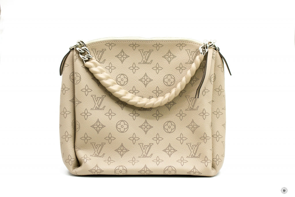 LOUIS VUITTON Louis Vuitton Babylone Chain BB Light Taupe Calfskin Sho | Italystation.com - Shop Now at italystation.com