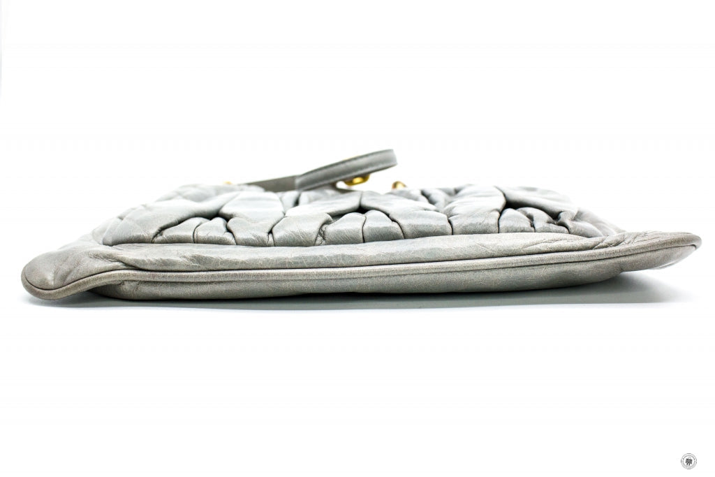 MIU MIU Miu Miu 5N1443 QI9 F0591 Contenitori Tracolla Fiordaliso Calfs | Italystation.com - Shop Now at italystation.com