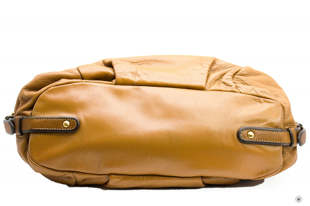 PRADA Prada BR4272 Uxk F0G2D00 Shopping Pattina Nocciolo Calfskin Shou | Italystation.com - Shop Now at italystation.com