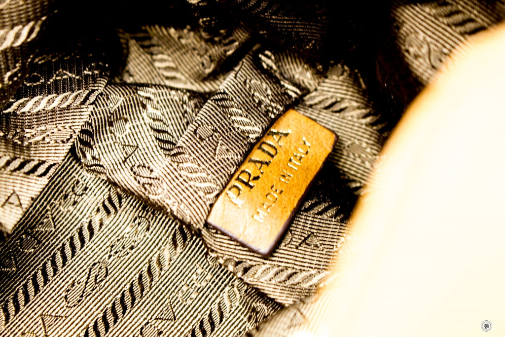 PRADA Prada BR4272 Uxk F0G2D00 Shopping Pattina Nocciolo Calfskin Shou | Italystation.com - Shop Now at italystation.com