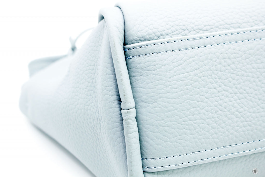 FURLA Furla Pebble Leather  Pale Blue  Small Tote Bag | Italystation.com - Shop Now at italystation.com