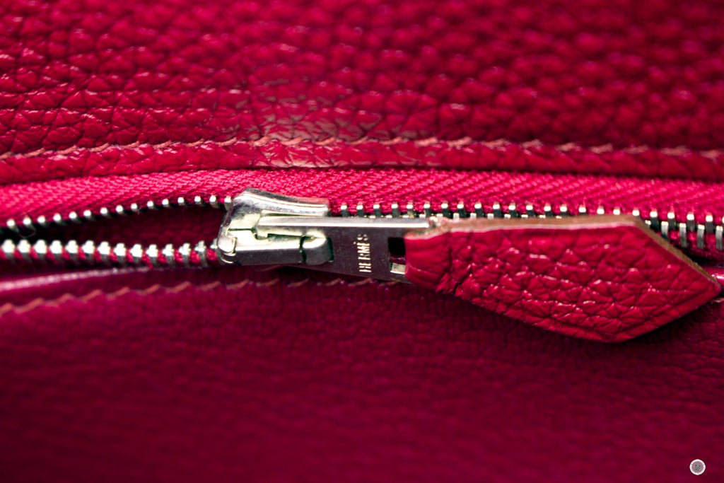 HERMES Hermes Kelly Rouge H  Taurillon Clemence 32 Shoulder Bags Phw | Italystation.com - Shop Now at italystation.com
