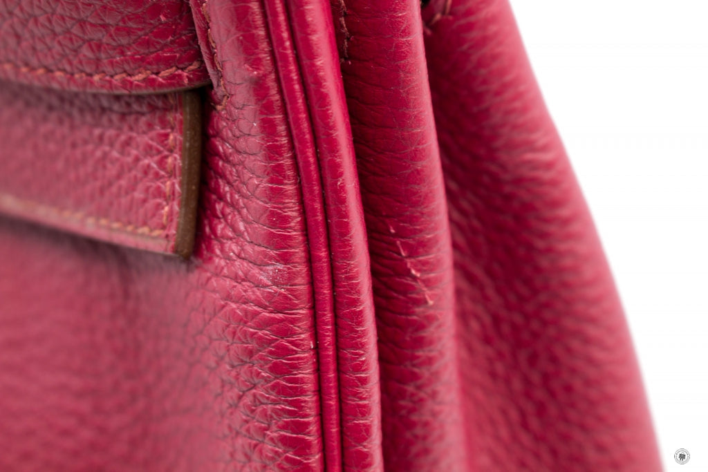 HERMES Hermes Kelly Rouge H  Taurillon Clemence 32 Shoulder Bags Phw | Italystation.com - Shop Now at italystation.com