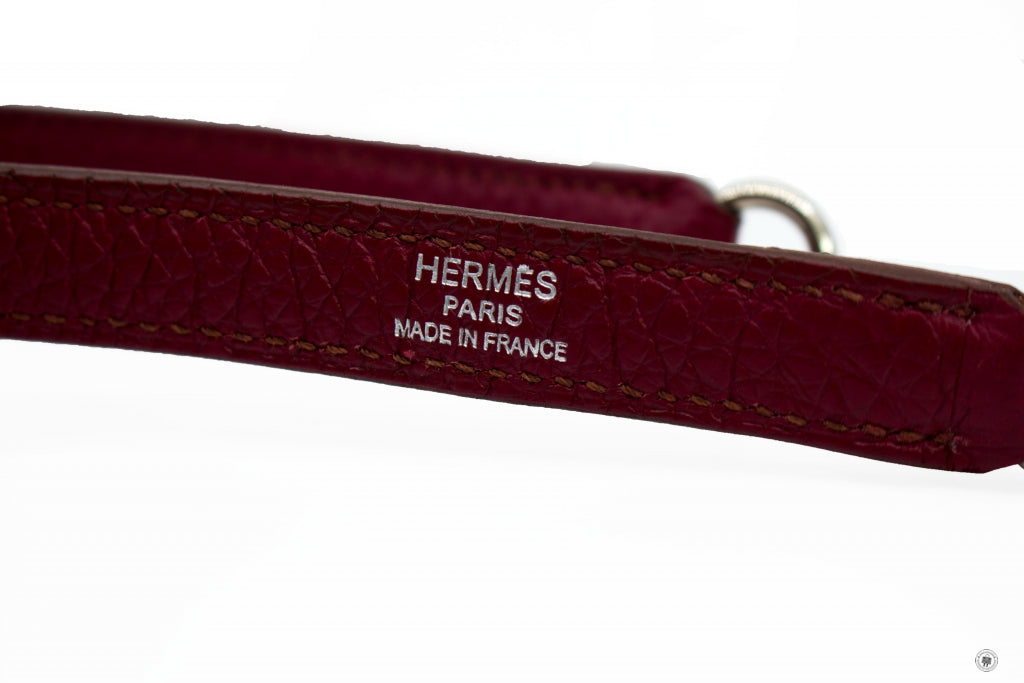 HERMES Hermes Kelly Rouge H  Taurillon Clemence 32 Shoulder Bags Phw | Italystation.com - Shop Now at italystation.com