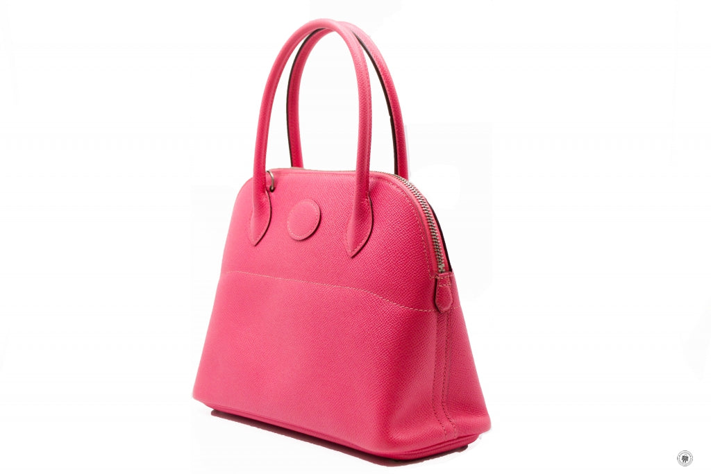 HERMES Hermes H041693 Bolide Rose Azalee / CK8W Epsom 27 Shoulder Bags | Italystation.com - Shop Now at italystation.com