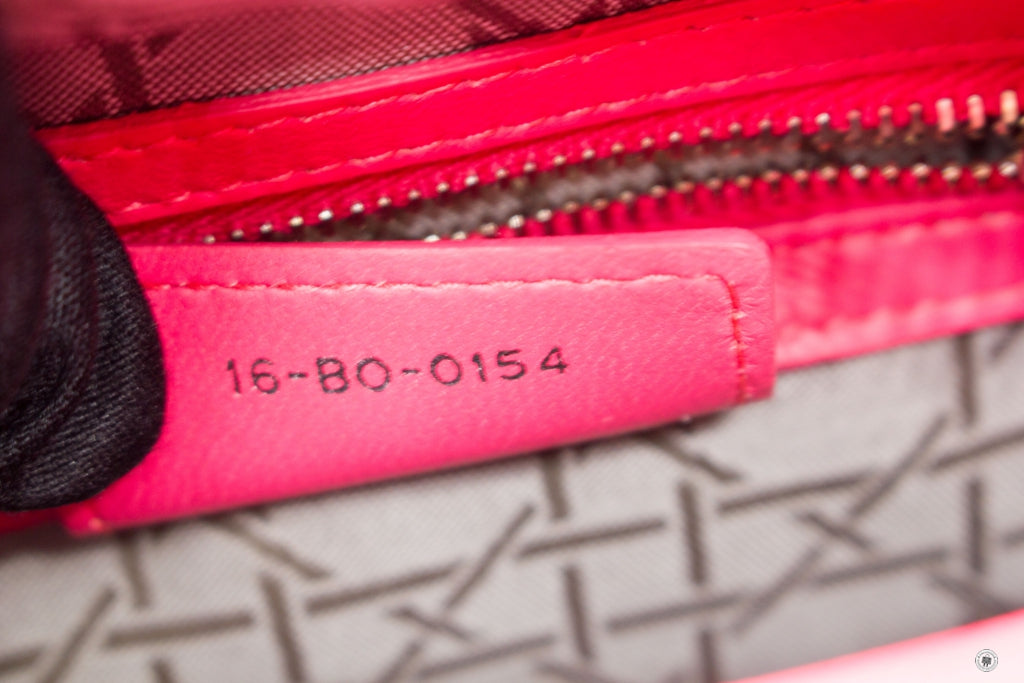 CHRISTIAN DIOR Christian Dior Lady Dior  Pink Lambskin Medium Tote Bag | Italystation.com - Shop Now at italystation.com